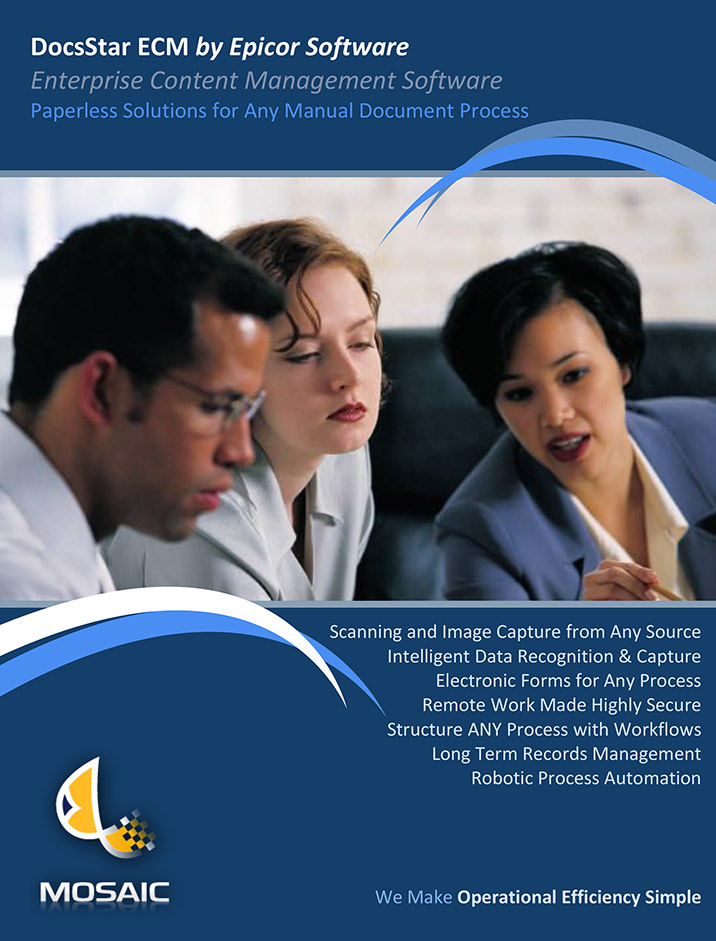 Docstar ECM Solution Brochure PDF cover